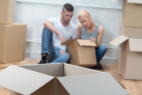 Furniture handling during a home move in Honor Oak