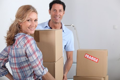 Local moving team handling furniture delivery near Honor Oak